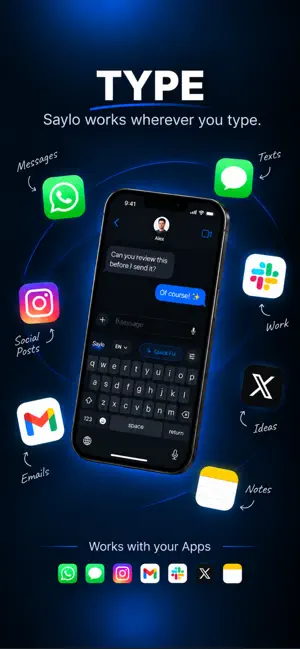Saylo – Smart Writing screenshot 2