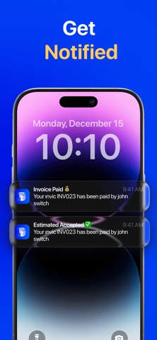 InvoiceGo Simple Invoice Maker iPhone screenshot