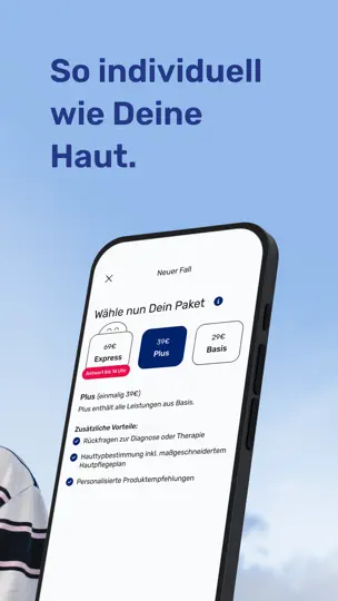 Screenshot von Hautarzt Per App - Dermanostic auf dem iPhone 6