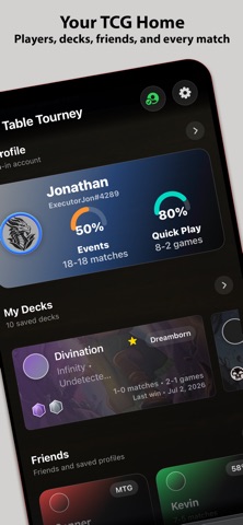 Table Tourney: TCG Tracker Screenshot 3 of 7