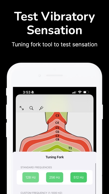 Dermatome Map and Tuning Fork screenshot-3