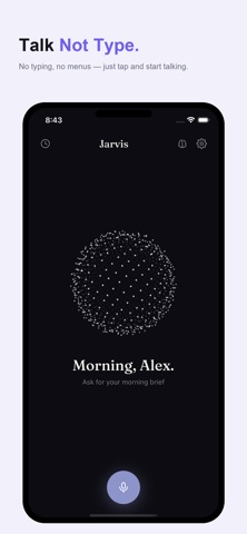 Jarvis - Talk to AI iPhone screenshot