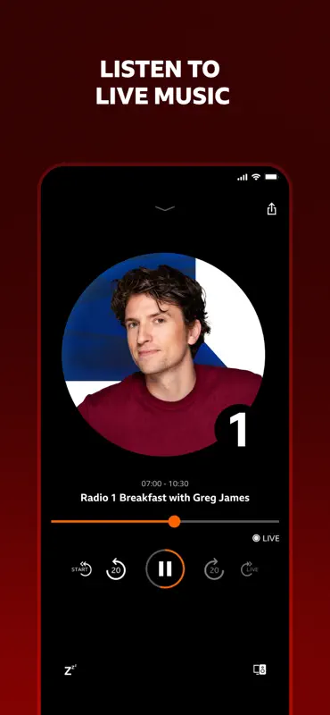 BBC Sounds screenshot 1 of 7