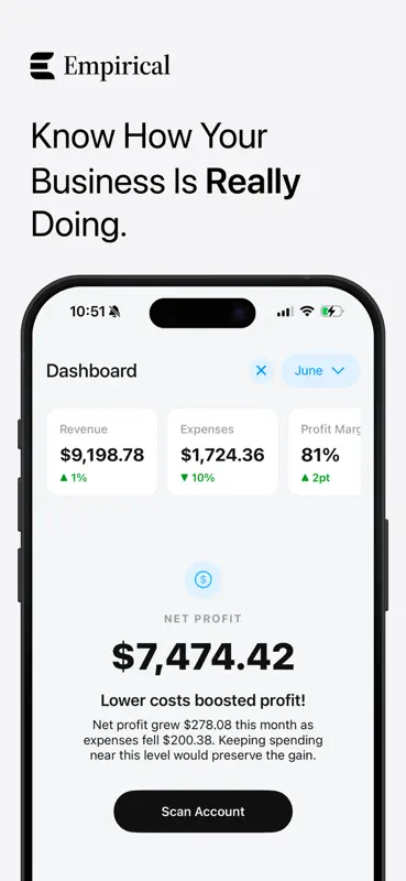 Empirical: Business Finances screenshot 1 of 7