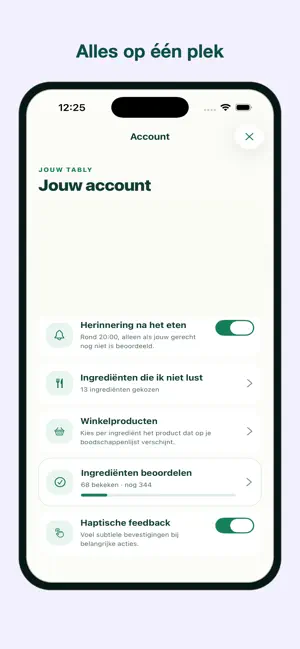 Recepten & Weekmenu - Tably screenshot 3