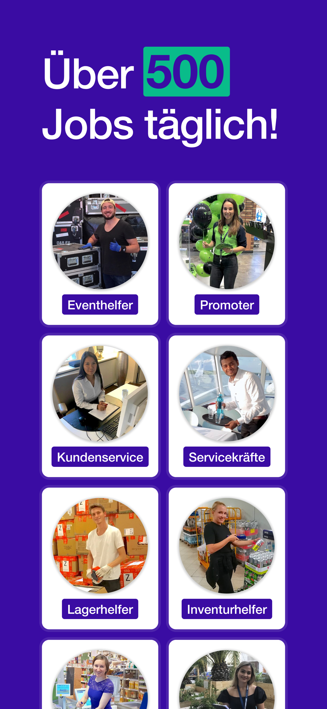 InStaff - Kurzfristige Jobs