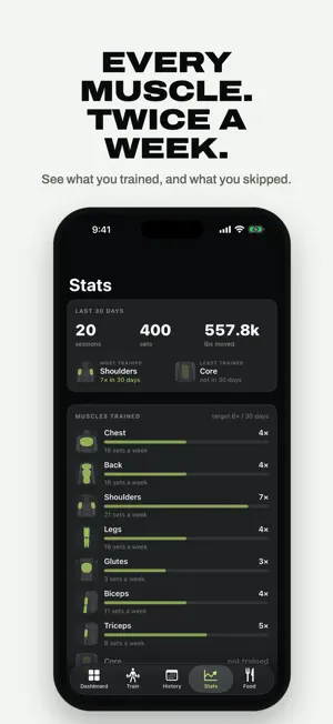 Kinetic - Workout Tracker screenshot 4