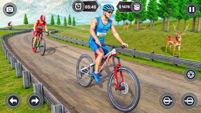 Offroad BMX Bike Race 3D Screenshot