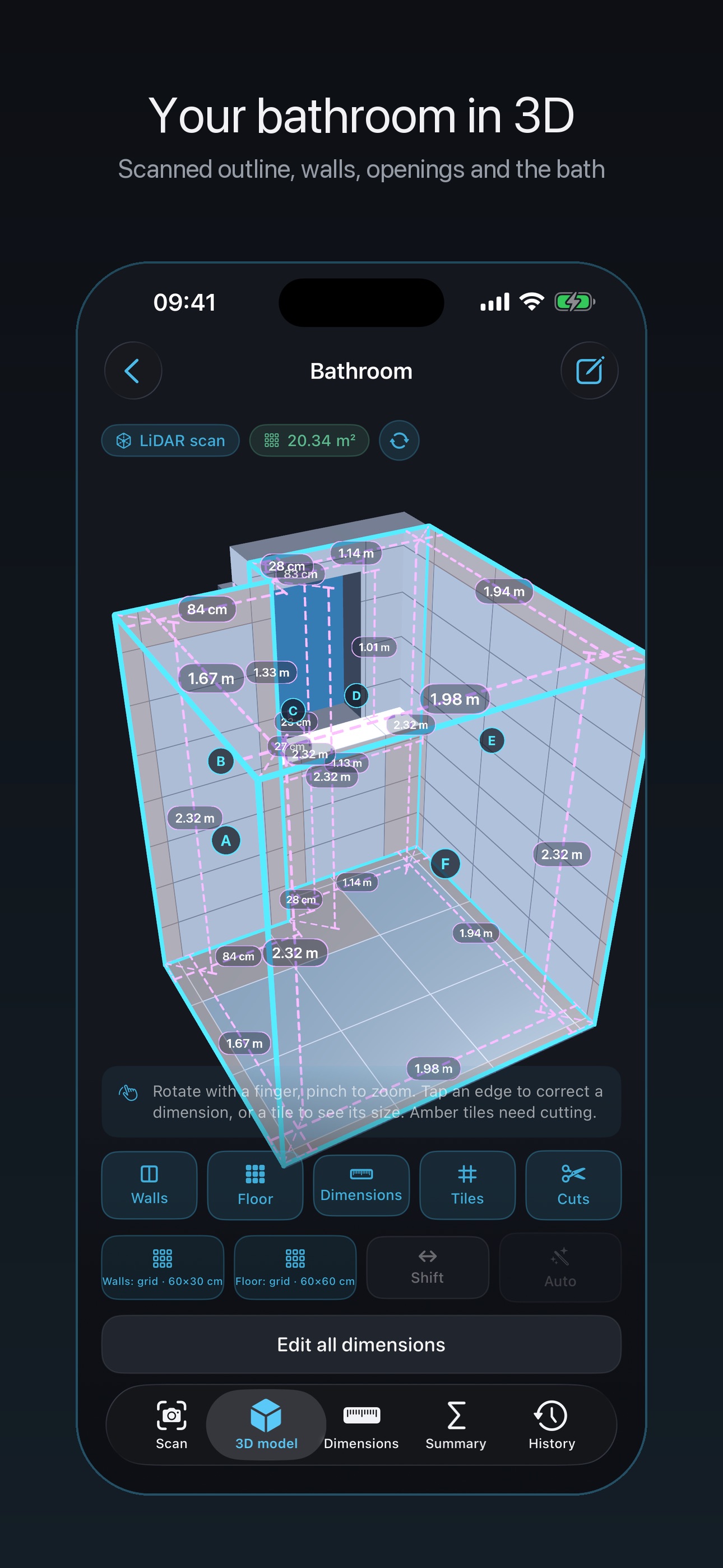Screenshot 1 of Tiler Pro