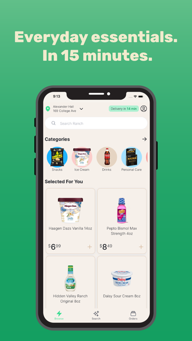 Ranch - Food & Drink Delivery Screenshot