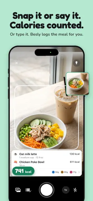 Calorie Counter - Besly AI screenshot 2