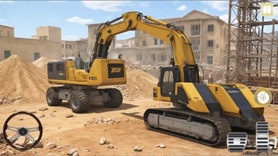 Construction city Excavator 3d Screenshot
