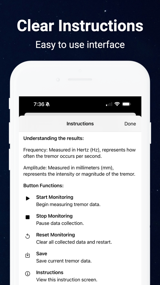 #4. Tremor Monitor (iOS) 由: My Call Bag LLC