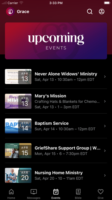 Grace Fellowship Church Screenshot 3 - AppWisp.com Grace Fellowship Church Screenshot 3 - AppWisp.com