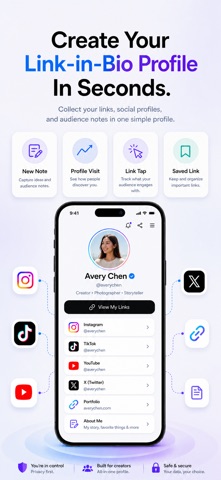 hi.bio screenshot