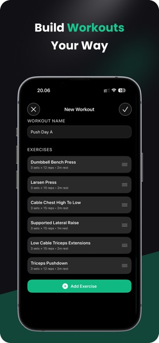 Straight Set: Workout Tracker Screenshot 5 of 7
