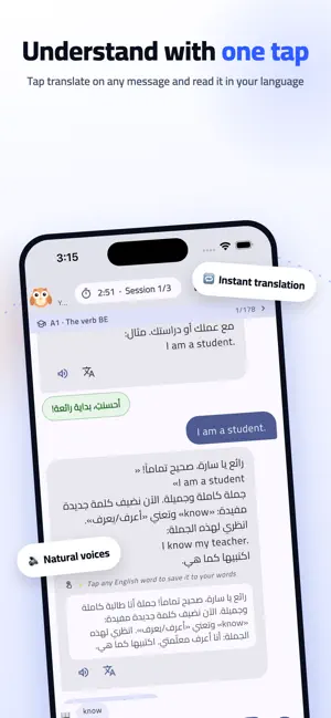 LangLab: English with Lina screenshot 3