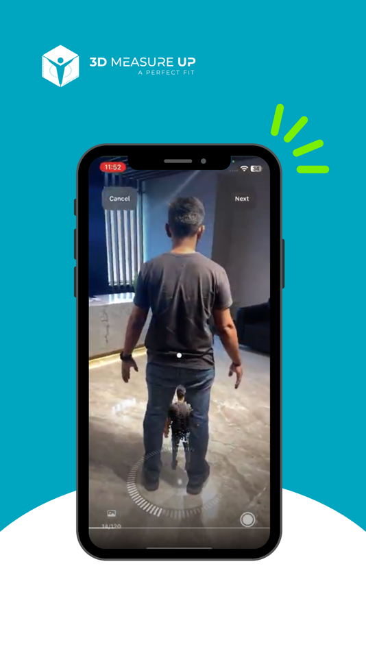 #4. 3D Measure Up (iOS) بواسطة: ProtoTech Solutions and Services Pvt. Ltd.