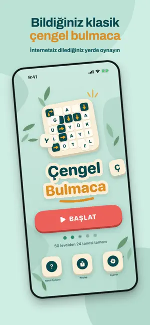 Çengel: Kelime Bulmaca Oyunu screenshot 1
