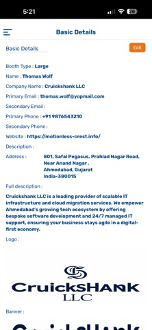 Laaveo Exhibitor Screenshot 3 of 6