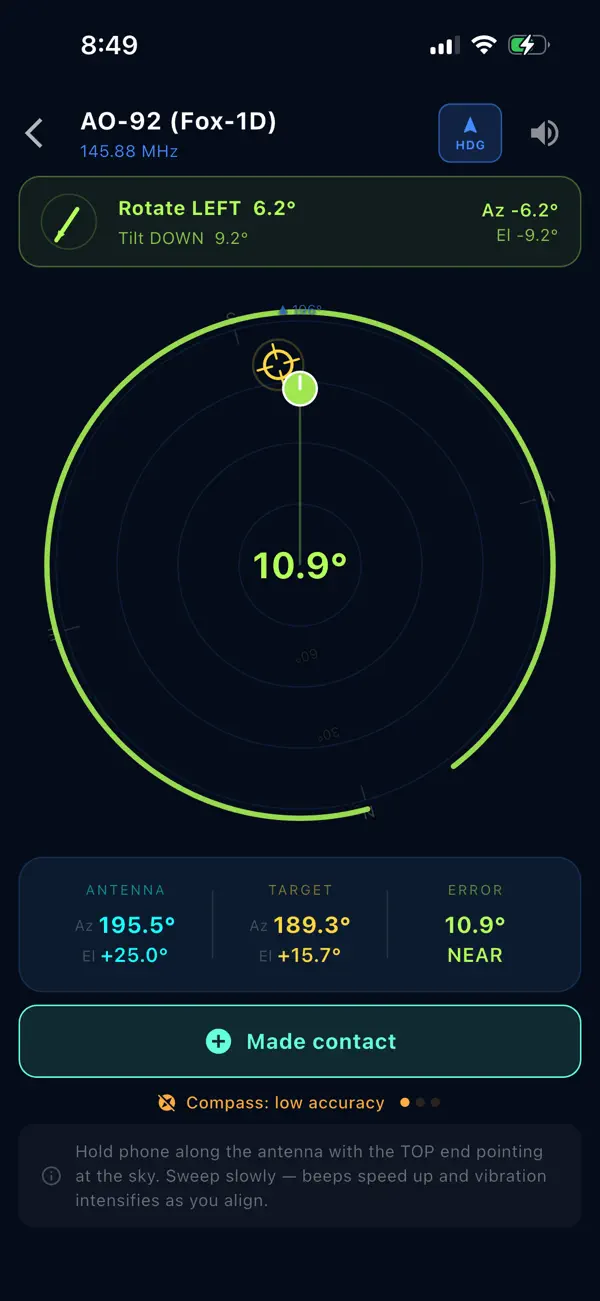 #3. AimSat (iOS) โดย: ZACHARY AARON CALDWELL