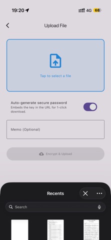 Encrypted Temp Storage Screenshot 4 of 6