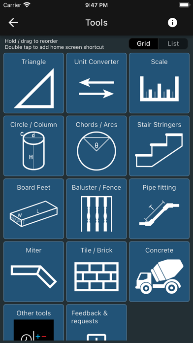 App screenshot