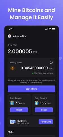 BitMiner Crypto screenshot