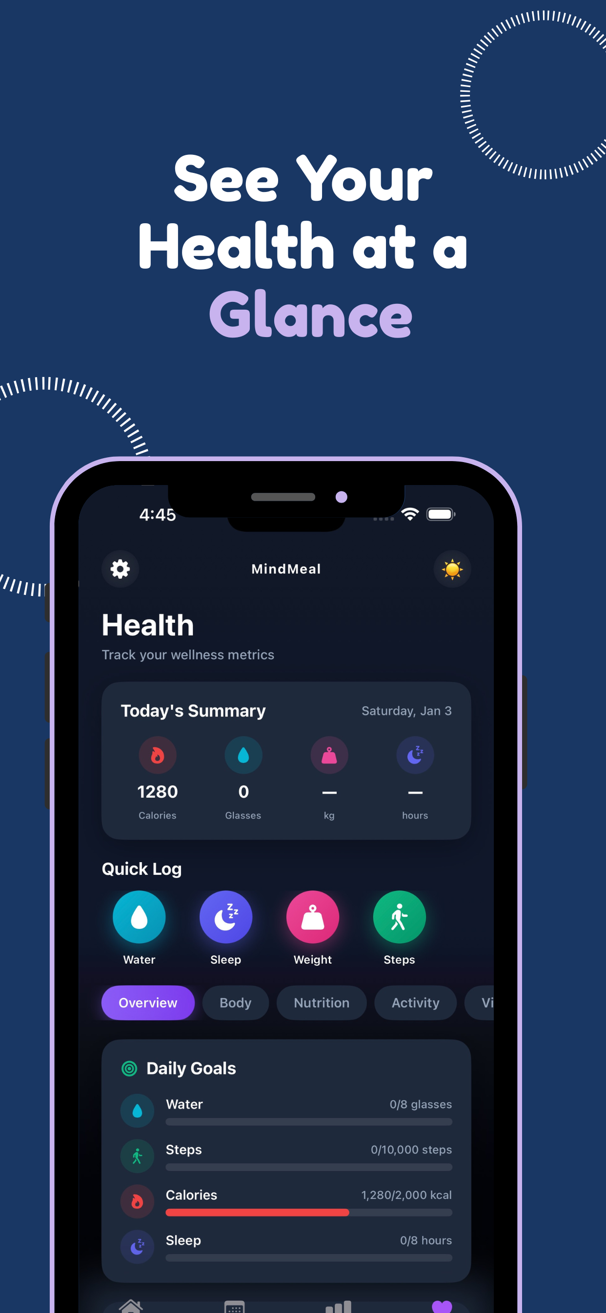 Mind Meal–Food & Mood Tracker