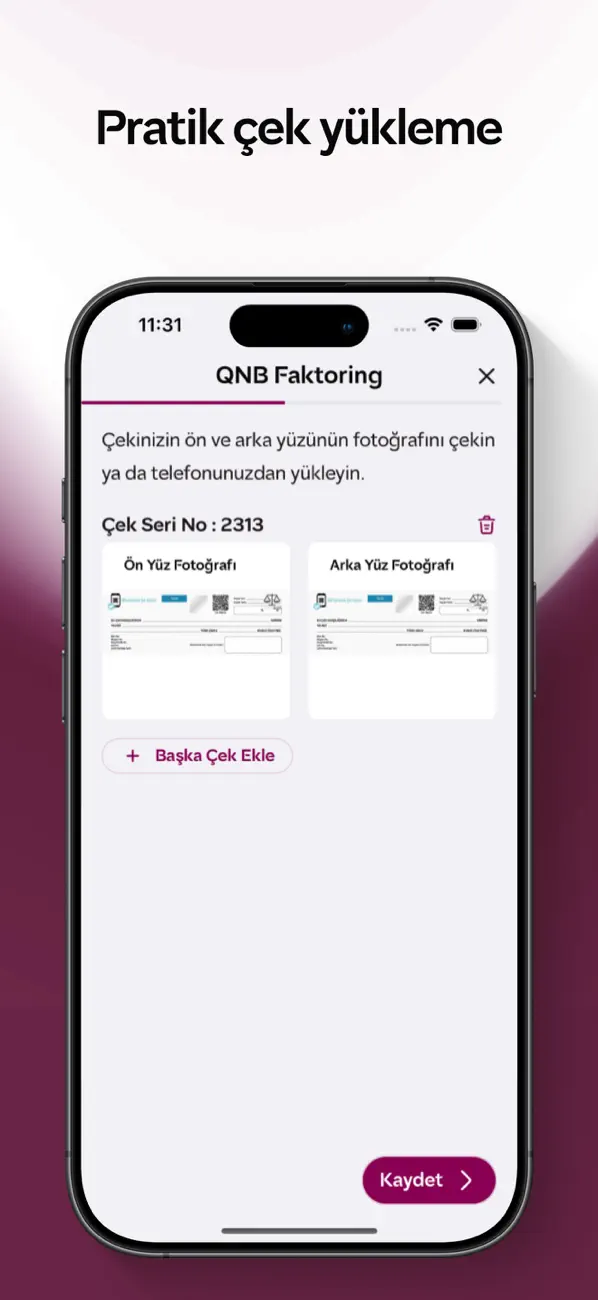 Screenshot #3 pour QNB Faktoring