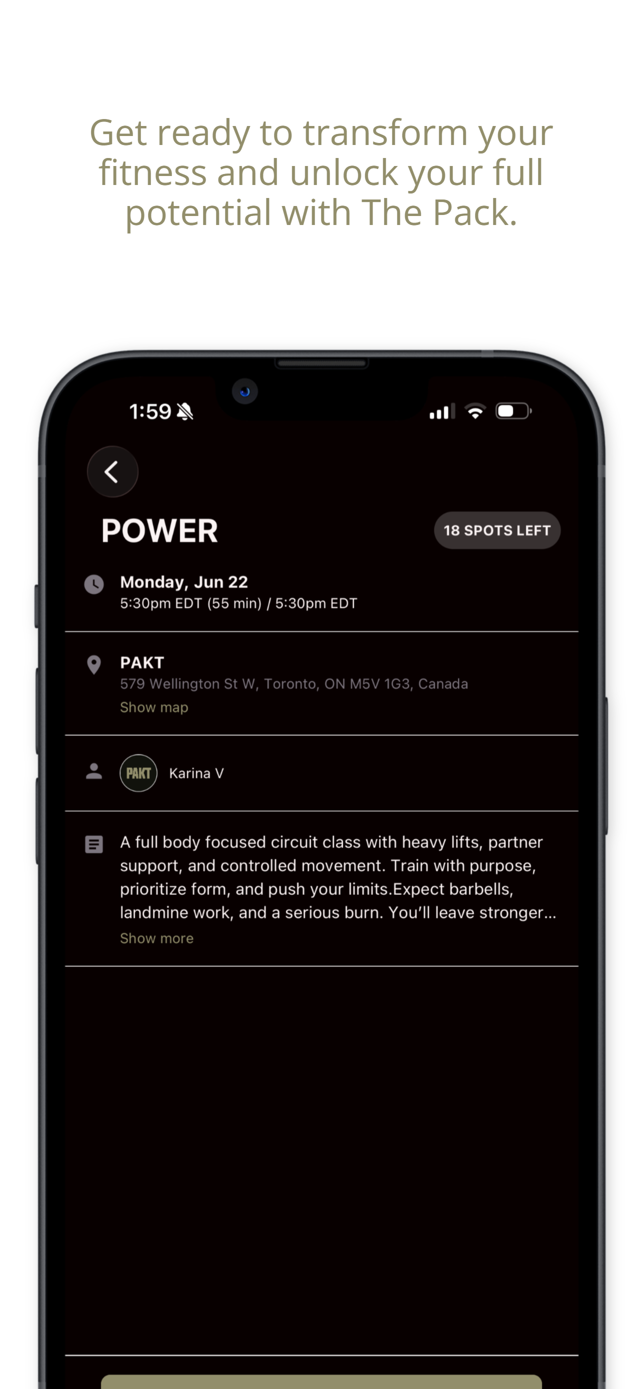 paktfitness screenshot 4