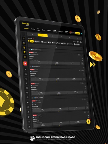 Ganhei.bet iPad screenshot 5