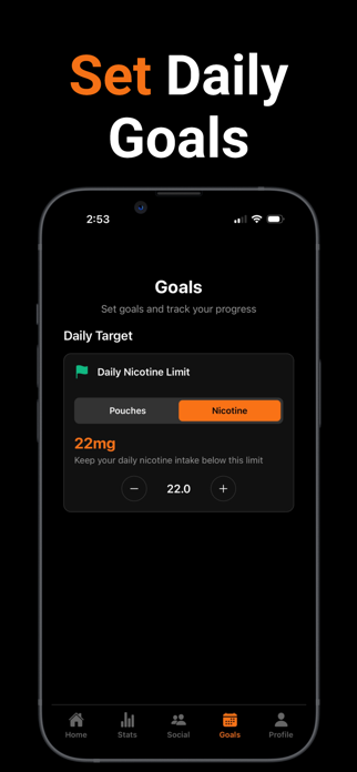 Roo - Nicotine Pouch Tracker Screenshot 2 of 5