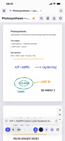 JustNotes - Notetaking/Markup Screenshot 3 of 6