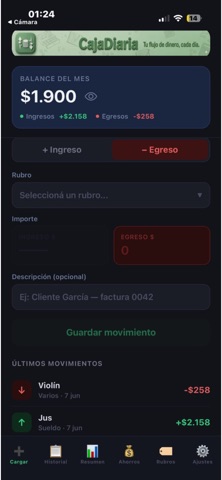 CajaDiaria Screenshot 2 of 9