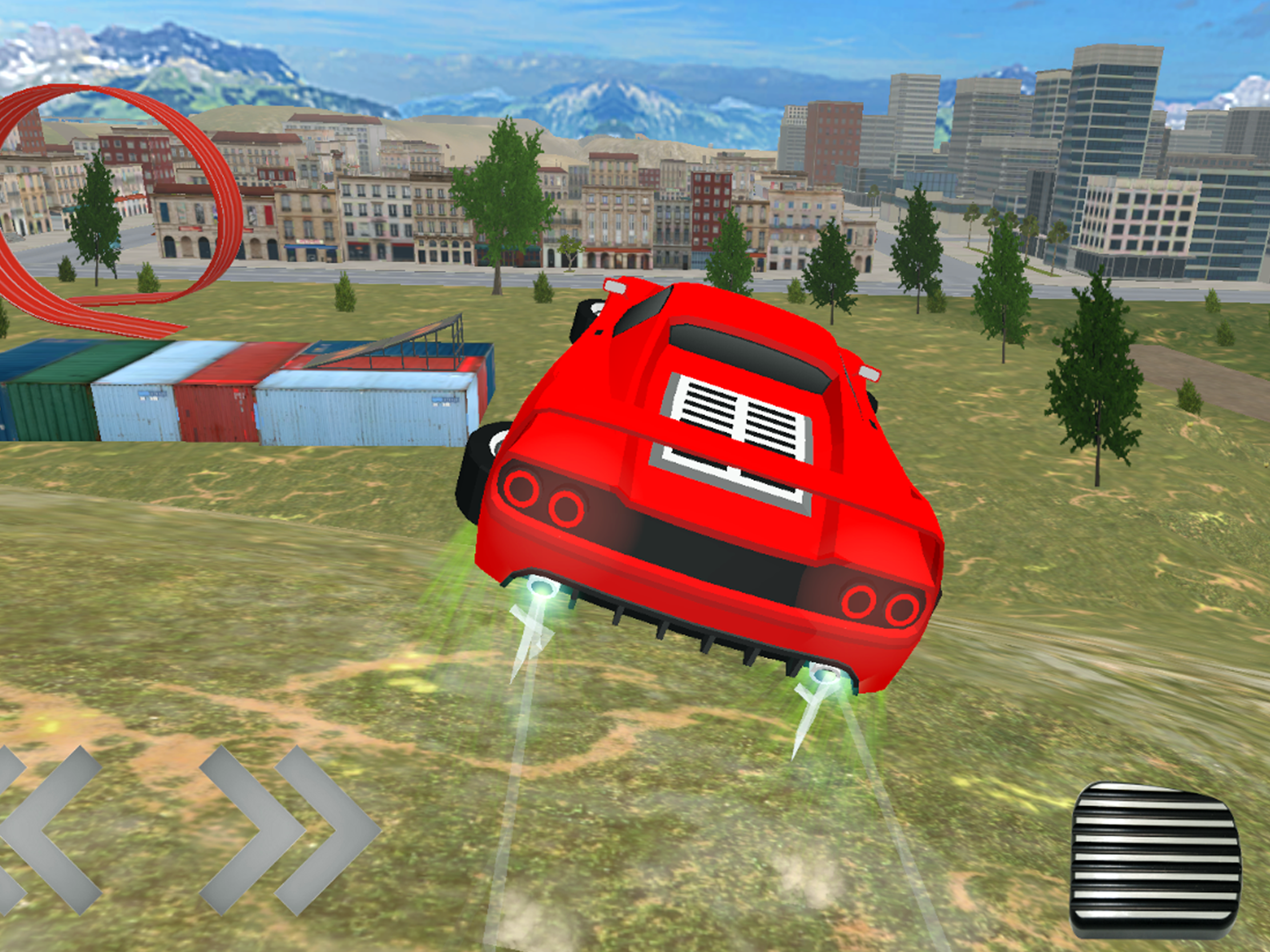 Offroad Hovercraft Car Driving