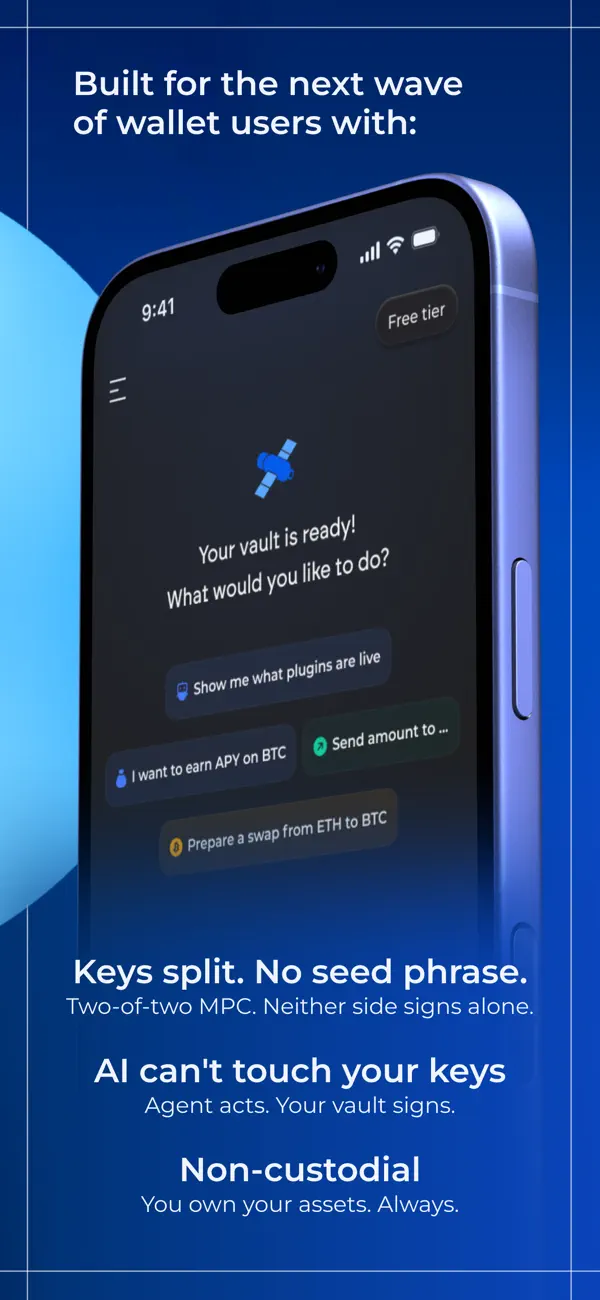 Screenshot #2 pour Station: AI Crypto Wallet