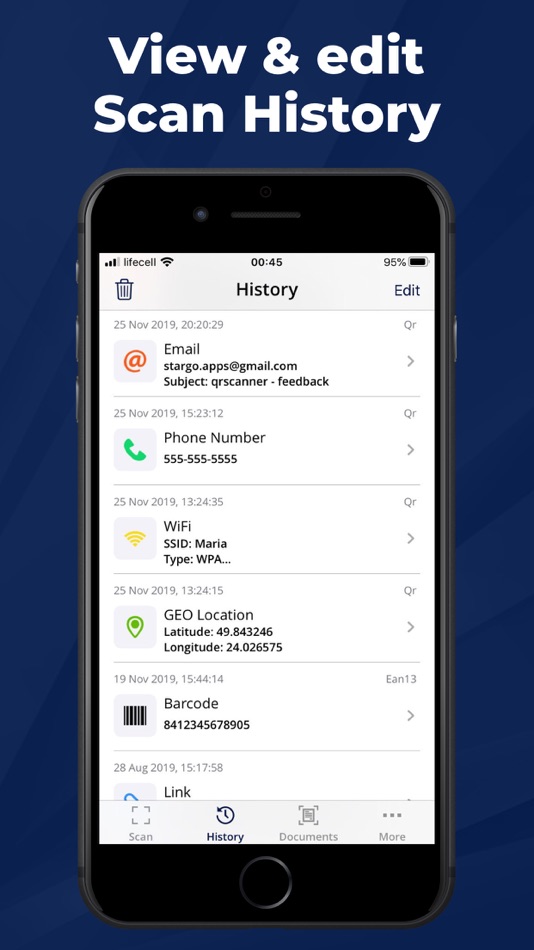 #2. Scanner app: QR Code Reader (iOS) 由: Roman Sorochak