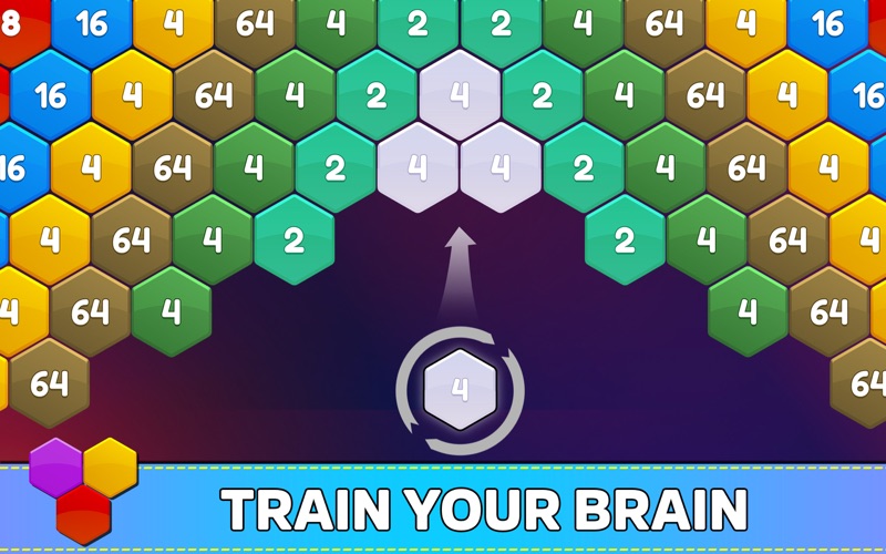 Hexagon Number Puzzles Games Screenshot