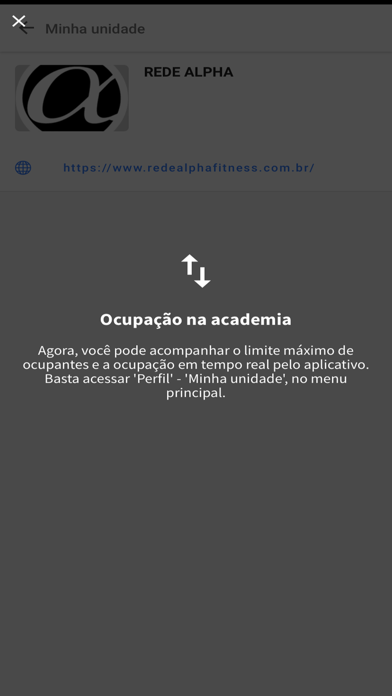 Alpha Fitness Screenshot