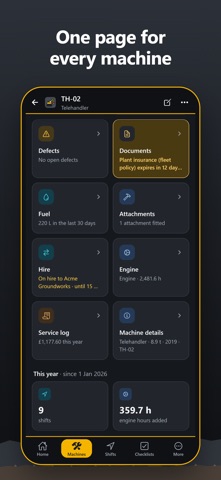 MyHeavyPlantMate: Plant Checks screenshot 8