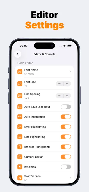 Swift Codigo Editor: SwiftMate screenshot 5 of 6