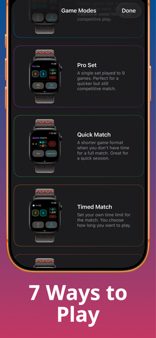 Padel Fit Score Tracker Screenshot 6 of 7