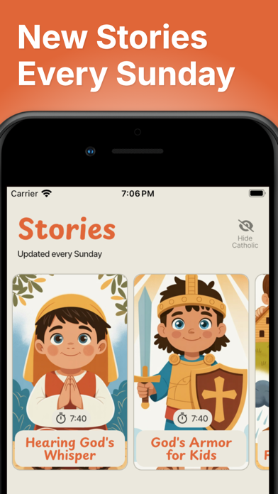 Halo: Family Prayers & Bedtime iPhone screenshot 2 - Reference app