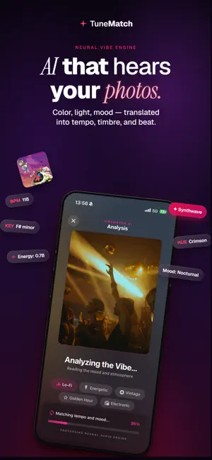 TuneMatch AI screenshot 1