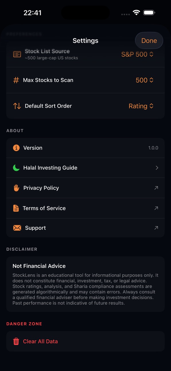 iPhone screenshot