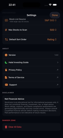 StockLens screenshot