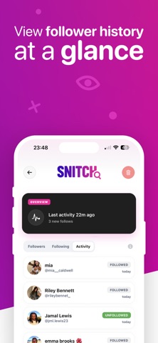 Snitch: Follower Tracking Screenshot 4 of 4