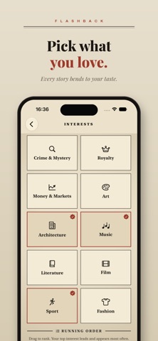 FlashBack: Today in History iPhone screenshot
