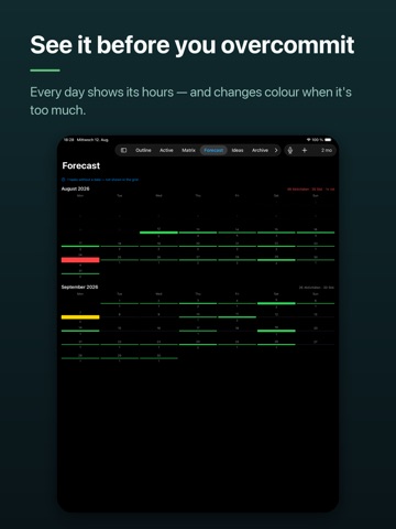 DoTree - Task Organizer iPad screenshot